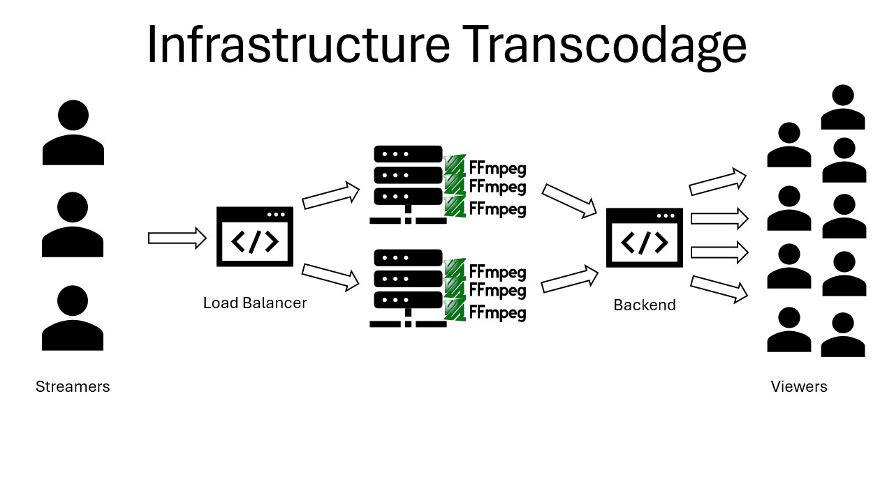 Potential transcoding architecture